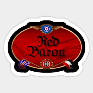 Red Baron Sticker